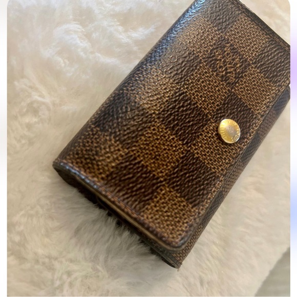 Louis Vuitton damier Ebene 6 key holder cles pouch - Picture 4 of 6